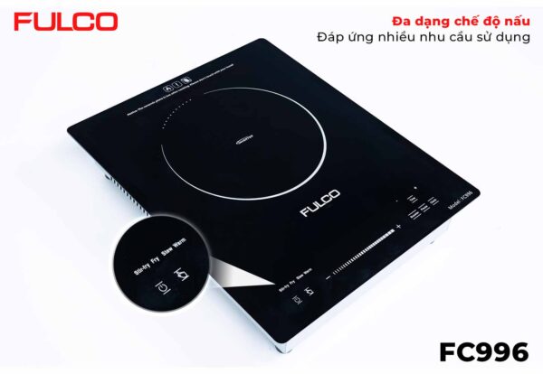 Bếp từ đơn âm Fulco 9CI1FNVQTJ thu gọn