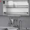 GIÁ BÁT ĐĨA TỦ TRÊN INOX Fulco GV18 cận cảnh
