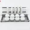GIÁ BÁT ĐĨA TỦ TRÊN INOX Fulco GV18 thu gọn