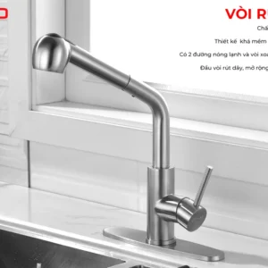 Vòi rửa fulco 1qrfigtwul mặt trước