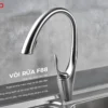 Vòi rửa fulco f88 mặt trước