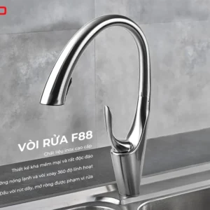 Vòi rửa fulco f88 mặt trước