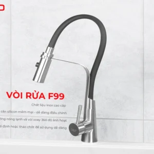 Vòi rửa fulco f99 mặt trước