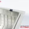 CHẬU RỬA 2 HỐ CÂN ÂM BÀN SUS304 Fulco FC-T7843 phía dưới