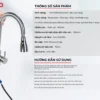 VÒI RỬA Fulco F66 cận cảnh