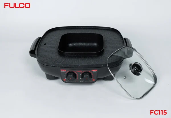 Noi lau nuong 2 in 1 fulco mặt trước