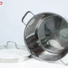 NỒI LUỘC GÀ INOX 304-DUNG TÍCH 10.4L Fulco FC112 thu gọn