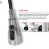 VÒI RỬA Fulco F66 thu gọn