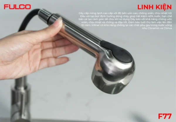VÒI RỬA Fulco 1QRFIGTWUL cận cảnh