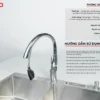 VÒI RỬA Fulco F88 phía dưới