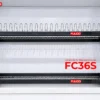 GIÁ BÁT ĐĨA TỦ TRÊN INOX OVAL 304 Fulco 7GAC36VIDJ mặt sau