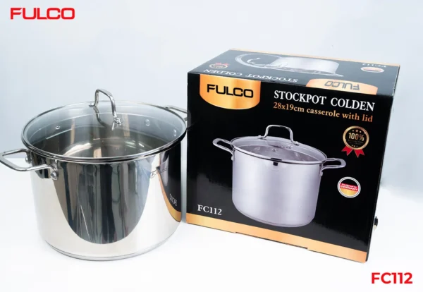 NỒI LUỘC GÀ INOX 304-DUNG TÍCH 10.4L Fulco FC112 phóng to