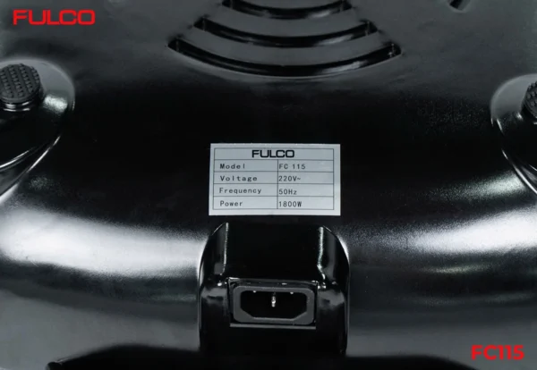 NỒI LẨU NƯỚNG 2 IN 1 Fulco FC115 phía trên