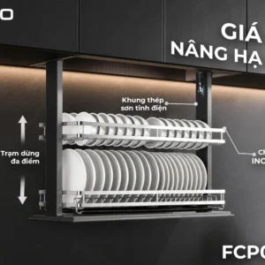 Giá bát nâng hạ điện fulco fcp00135-700 mặt trước