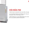 Với rửa fulco f33 mặt trước