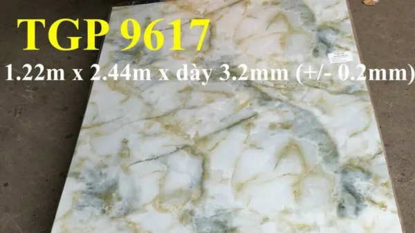 Đá hoa cương PVC TGP-9617 mặt sau