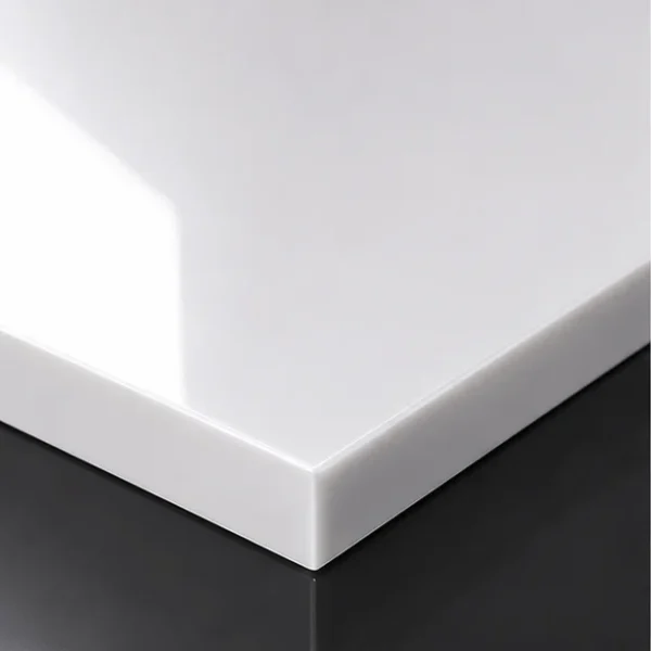 Tam acrylic chong tray mặt trước