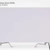 MDF phủ Melamine Glossy Snow White KES S6 10100G mặt sau