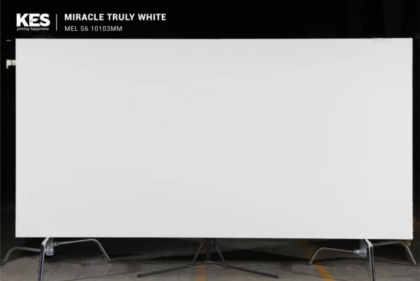 MDF phủ Melamine Miracle Truly White KES S6 10103MM mặt sau