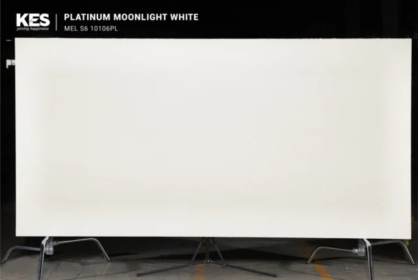 MDF phủ Melamine Platinum Moonlight White KES S6 10106PL mặt sau