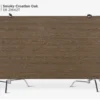 MDF phủ Melamine Smoky Croatian Oak KES S6 21642T mặt sau