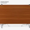MDF phủ Melamine Virginia Walnut KES S6 22332RM mặt sau
