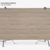 MDF phủ Melamine Columbia Walnut KES S6 22429RL mặt sau