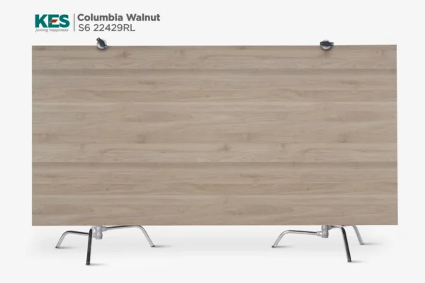 MDF phủ Melamine Columbia Walnut KES S6 22429RL mặt sau