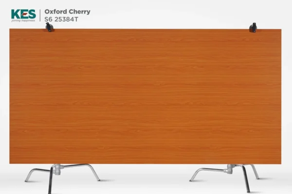 MDF phủ Melamine Oxford Cherry KES S6 25384T mặt sau