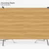 MDF phủ Melamine Wyoming Maple KES S6 27404SV mặt sau
