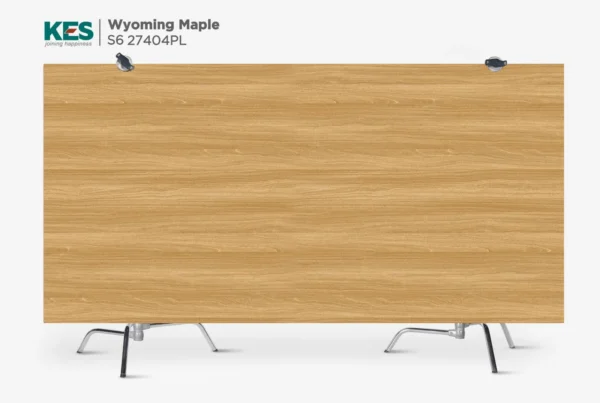 MDF phủ Melamine Wyoming Maple KES S6 27404SV mặt sau