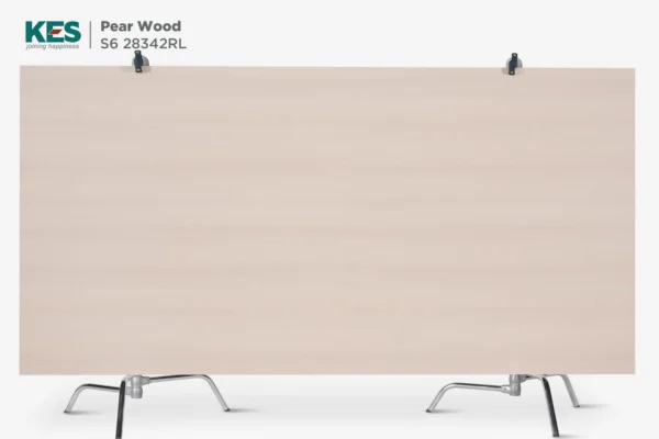 MDF phủ Melamine Pear Wood KES S6 28342RL mặt sau