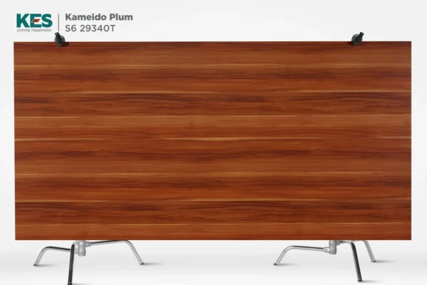 MDF phủ Melamine Kameido Plum KES S6 29340T mặt sau