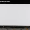 MDF phủ Melamine Smooth matty White KES S6 10104SMM mặt sau