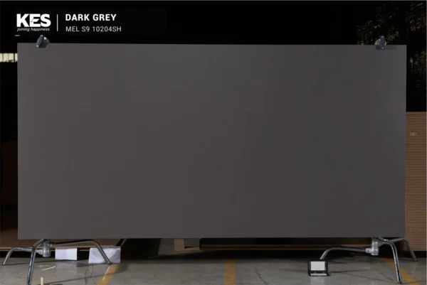 MDF phủ Melamine Dark Grey KES S6 10204SH mặt sau