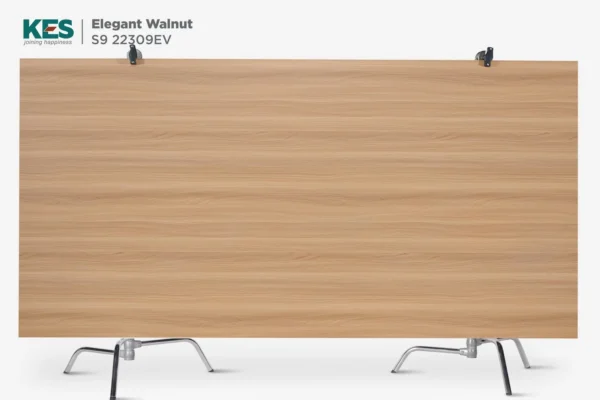 MDF phủ Melamine Elegant Walnut KES S6 22309EV mặt sau