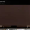 MDF phủ Melamine Salop Teak KES S6 28341T mặt sau