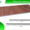 Tấm Ốp PVC Vân Gỗ 400mm TGW-804 mặt sau