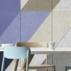Tấm tiêu âm bọc nỉ mặt sau