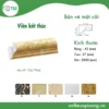 Vien ket thuc 4 5cm mặt trước