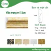 Duong vien trang tri 12cm mặt trước