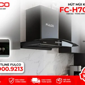 Hút mùi fulco fc h700se mặt trước