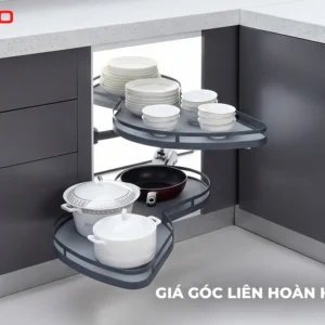 Kệ giá góc liên hoàn lá mặt trước