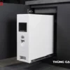 Thùng gạo âm tủ mặt trước