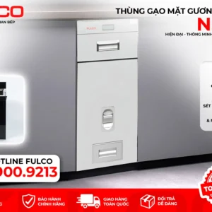 Thùng gạo điện tử mặt trước