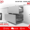 Giá bát đĩa xoong nồi tủ dưới mặt trước
