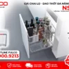 Giá đựng dao thớt nan vuông mặt trước