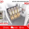 Kệ góc liên hoàn fulco ns430g mặt trước