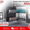 Kệ góc liên hoàn fulco ns440-a mặt trước