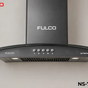 Hút mùi kính cong fulco ns-700gm mặt trước